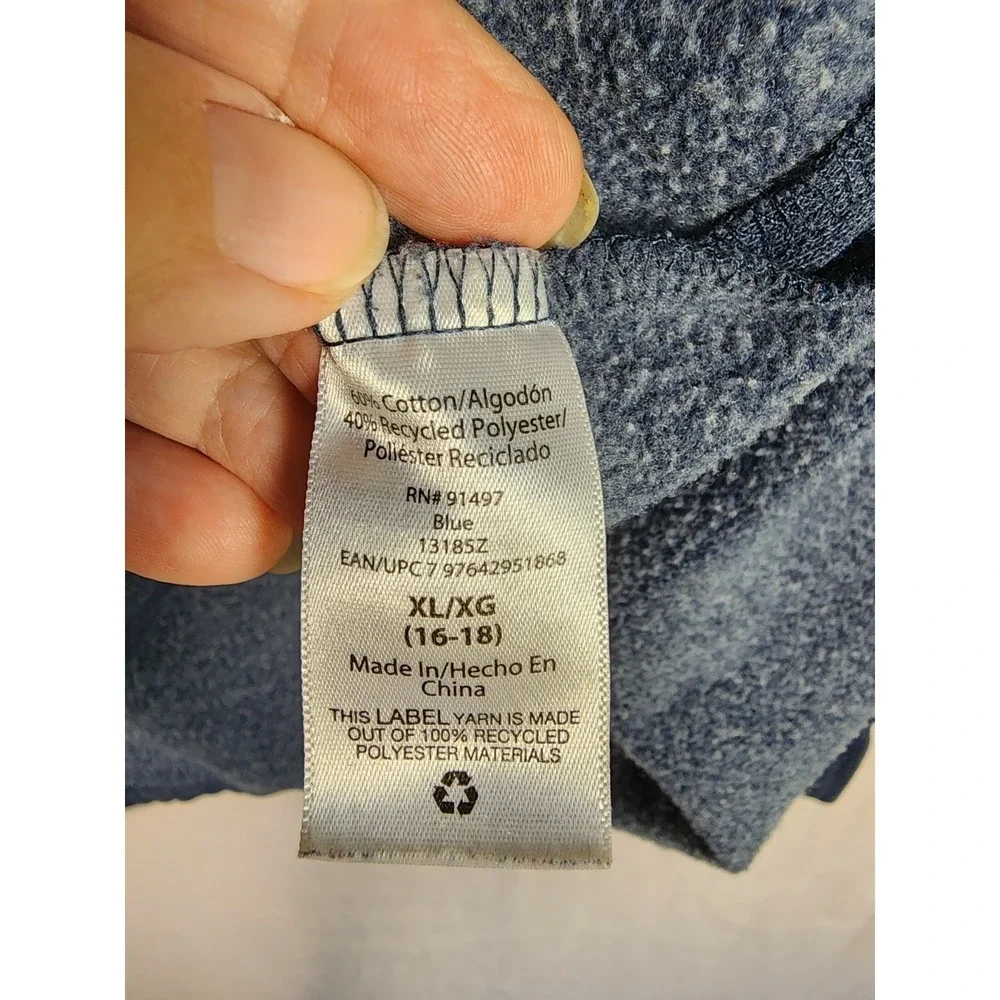 Positive Tees XL Grandma Life Is The Best Life Graphic Blue Sweatshirt Top Nana - Picture 4 of 5